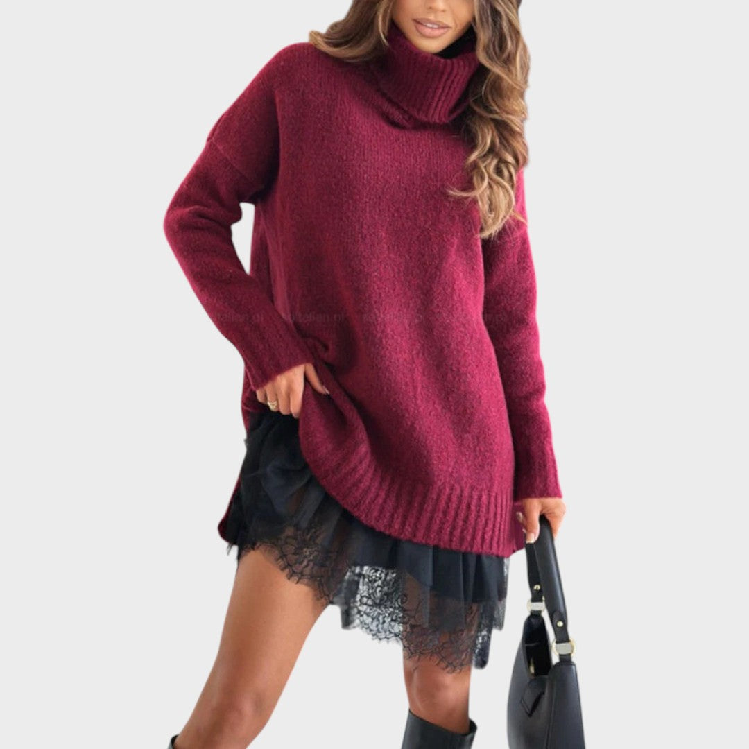 NeroVelluto™ | Set Maglione & Abito Eleganza