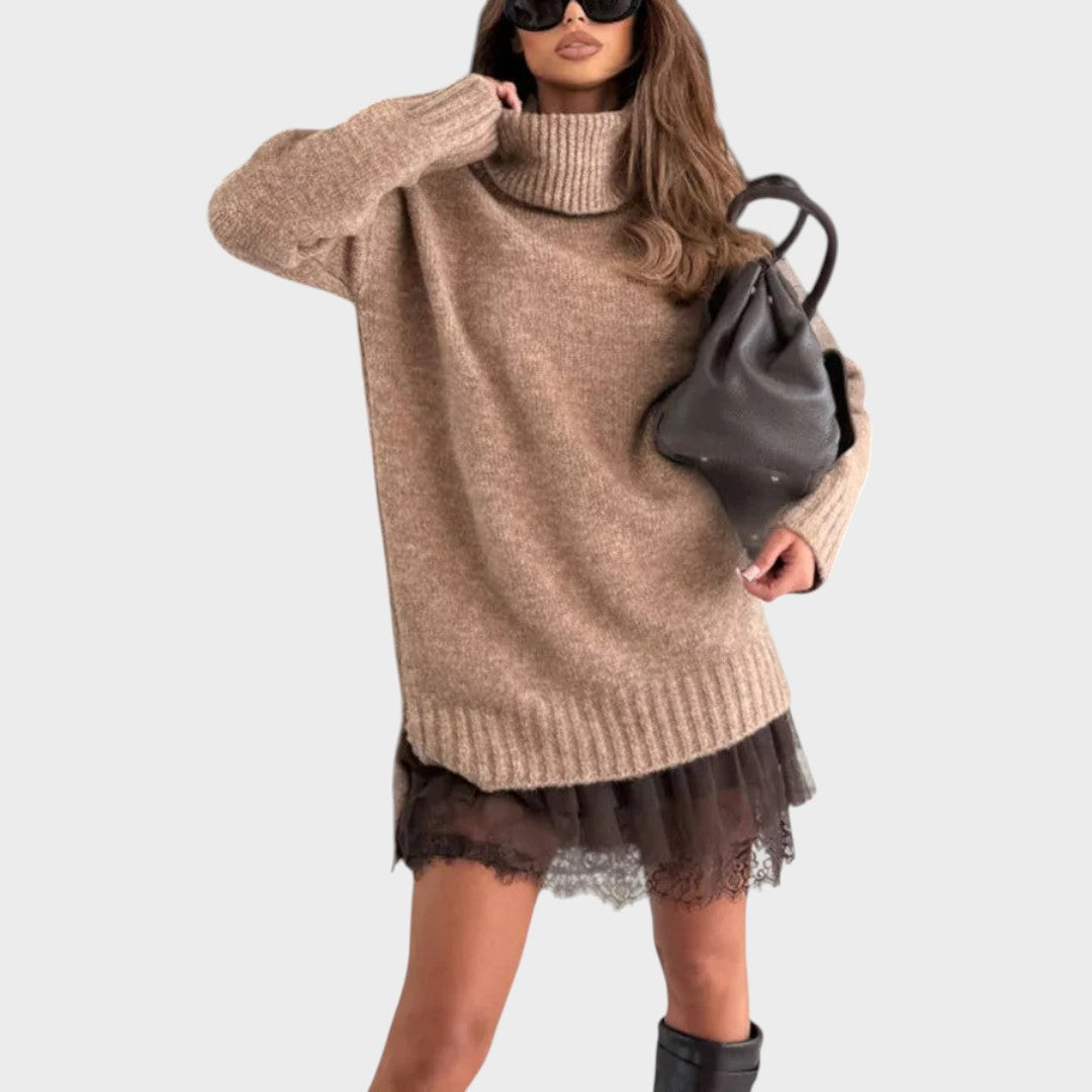 NeroVelluto™ | Set Maglione & Abito Eleganza