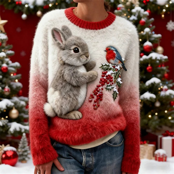 Cloe Festivina™ | Maglione Peluche Natalizio