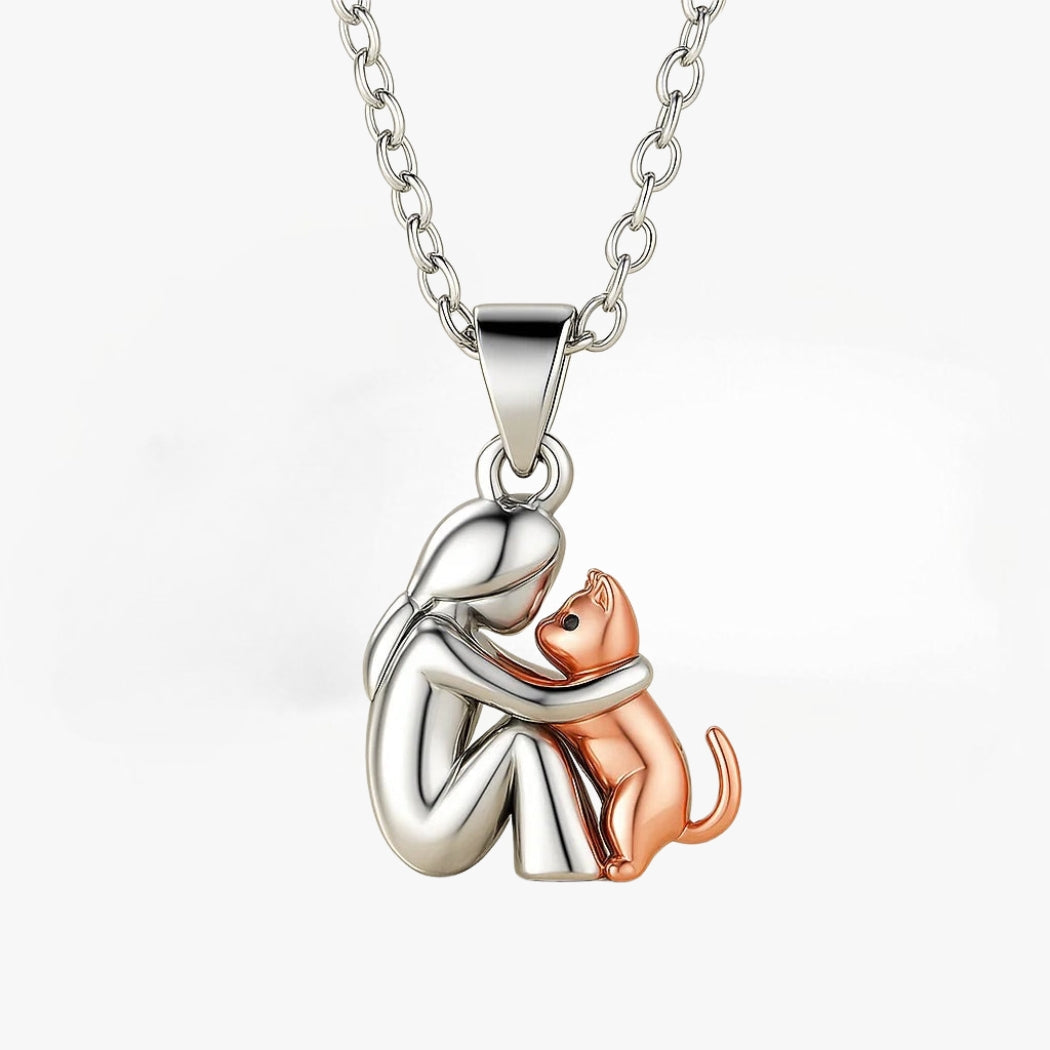 FelinaLuce™ | Collana Elegante con Ciondolo Gatto