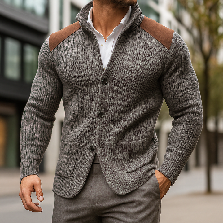DarioPrestige™ | Blazer in Maglia Elegante Uomo