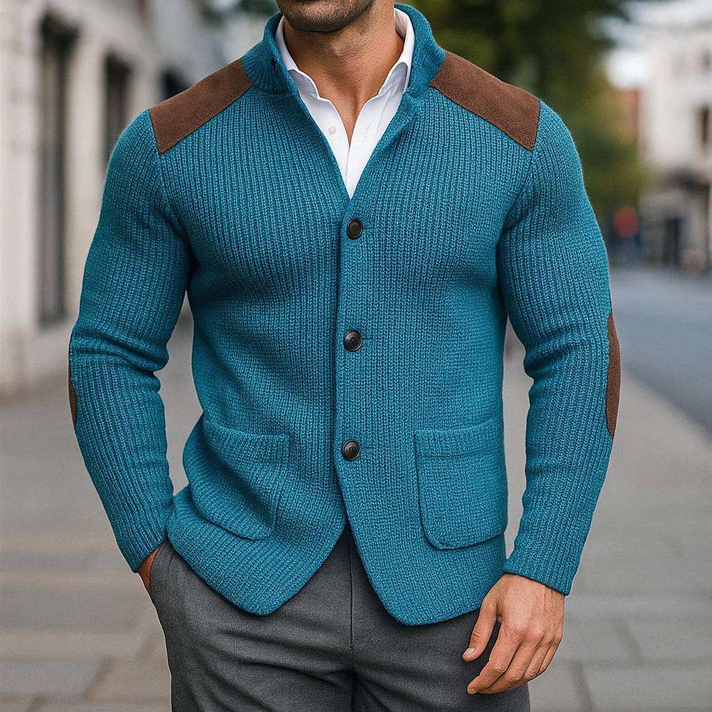 DarioPrestige™ | Blazer in Maglia Elegante Uomo
