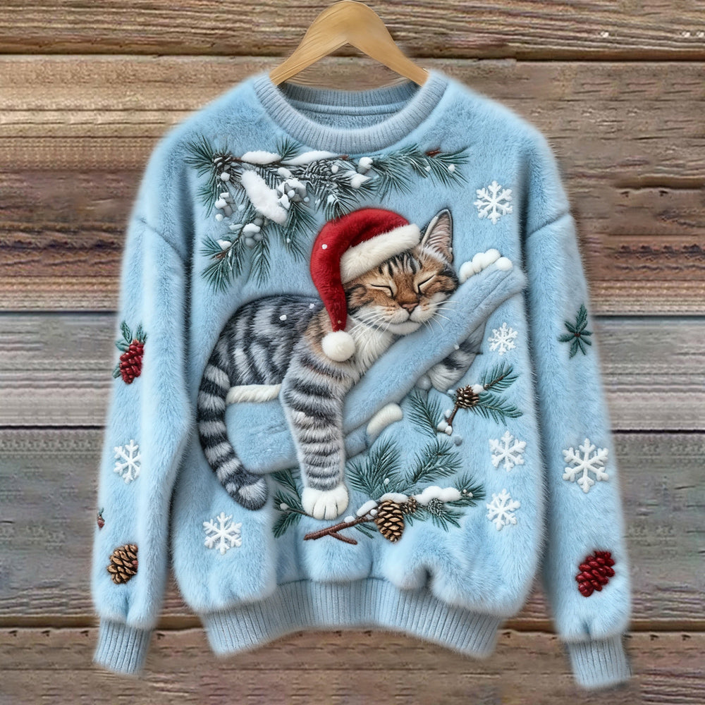 GattoInverno™ | Maglione Morbido Natalizio Donna