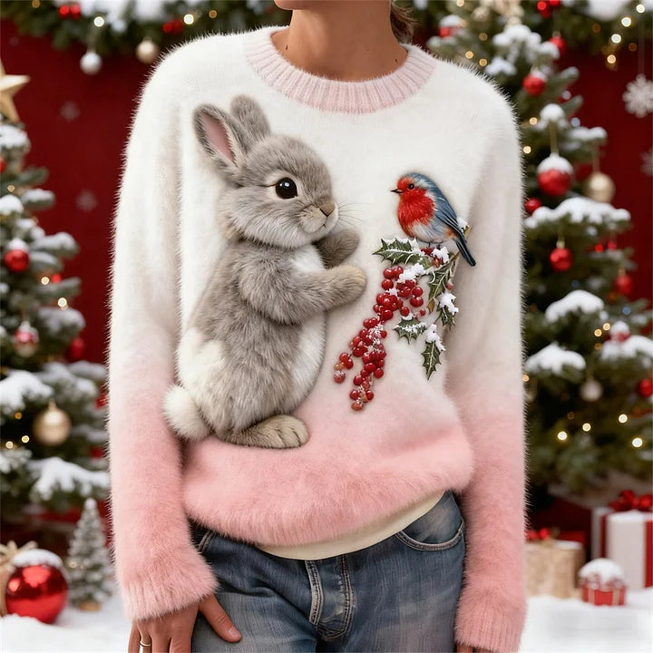Cloe Festivina™ | Maglione Peluche Natalizio
