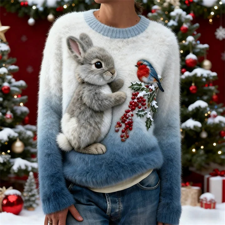Cloe Festivina™ | Maglione Peluche Natalizio