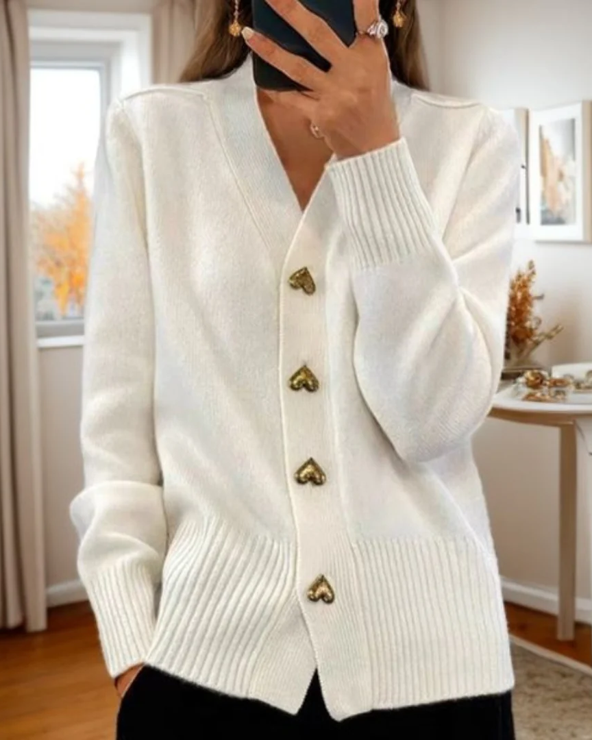DinaAmore™ | Cardigan Romantico Donna