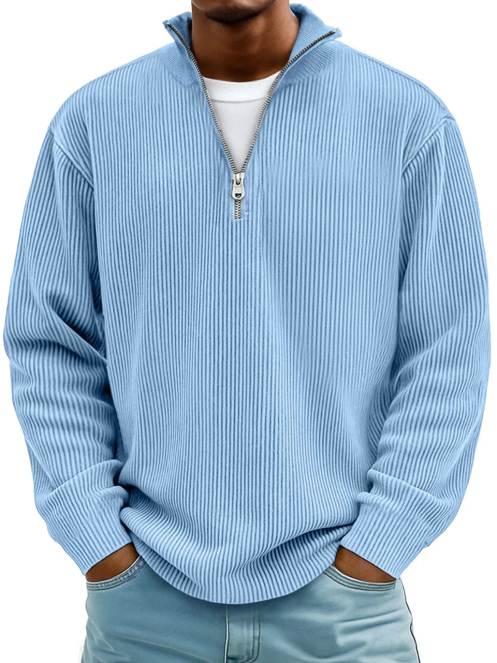 AurelioZip™ | Maglione Mezza Zip Uomo