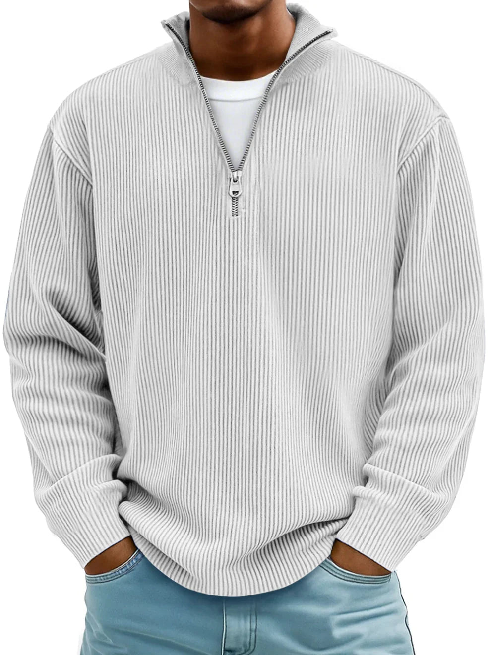 AurelioZip™ | Maglione Mezza Zip Uomo