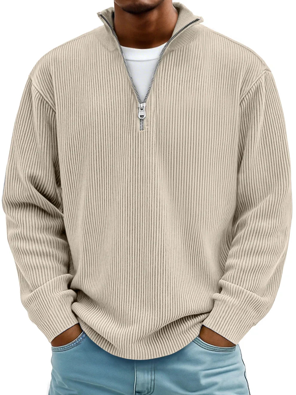 AurelioZip™ | Maglione Mezza Zip Uomo