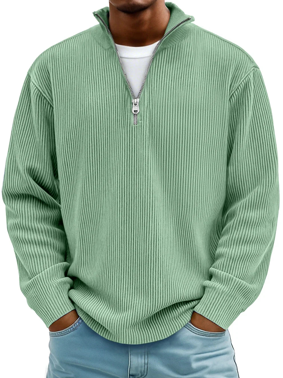 AurelioZip™ | Maglione Mezza Zip Uomo