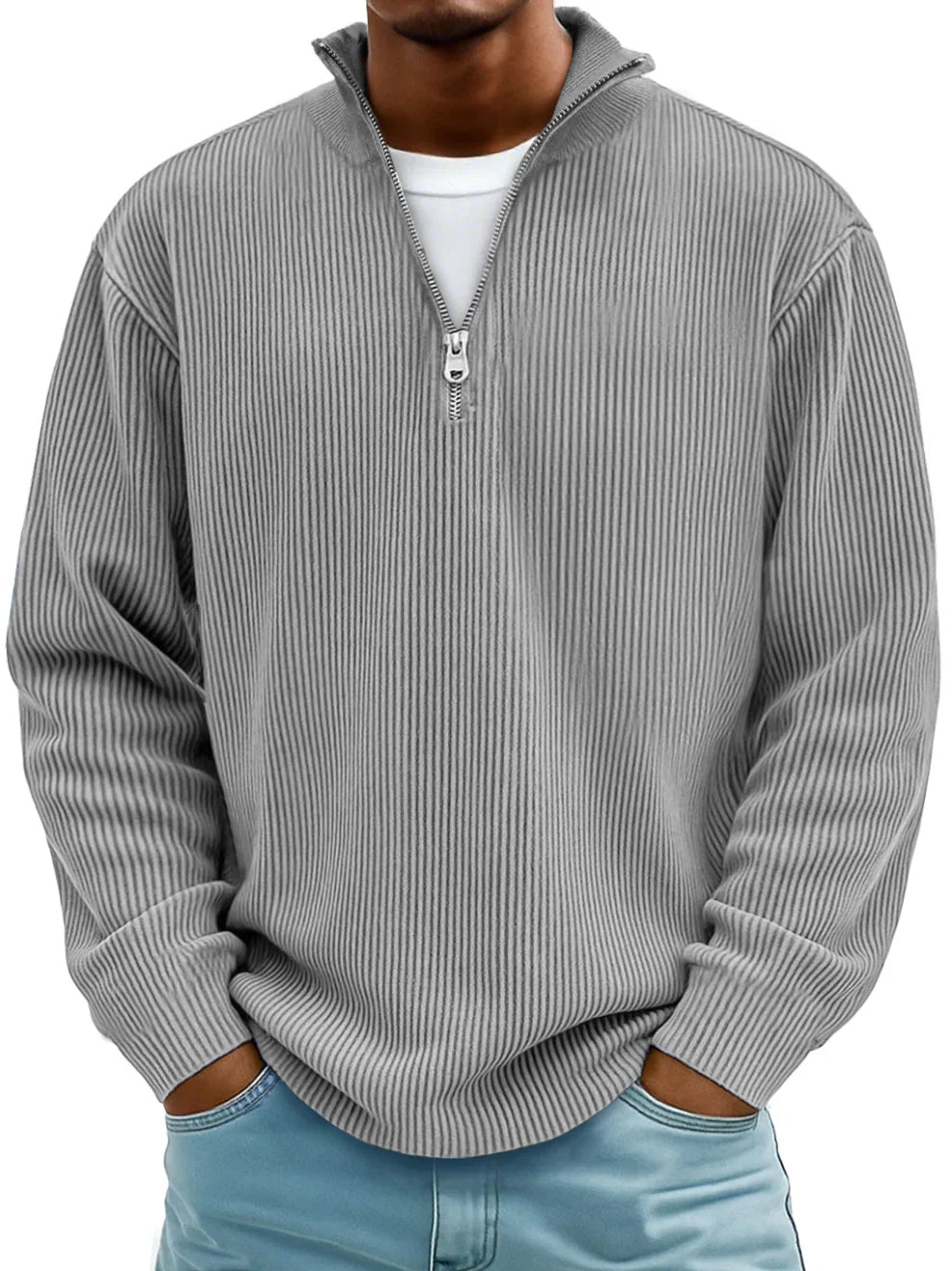 AurelioZip™ | Maglione Mezza Zip Uomo