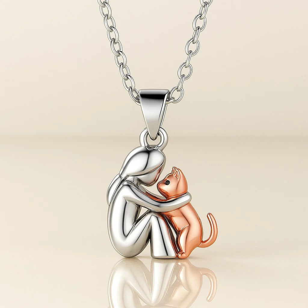 FelinaLuce™ | Collana Elegante con Ciondolo Gatto