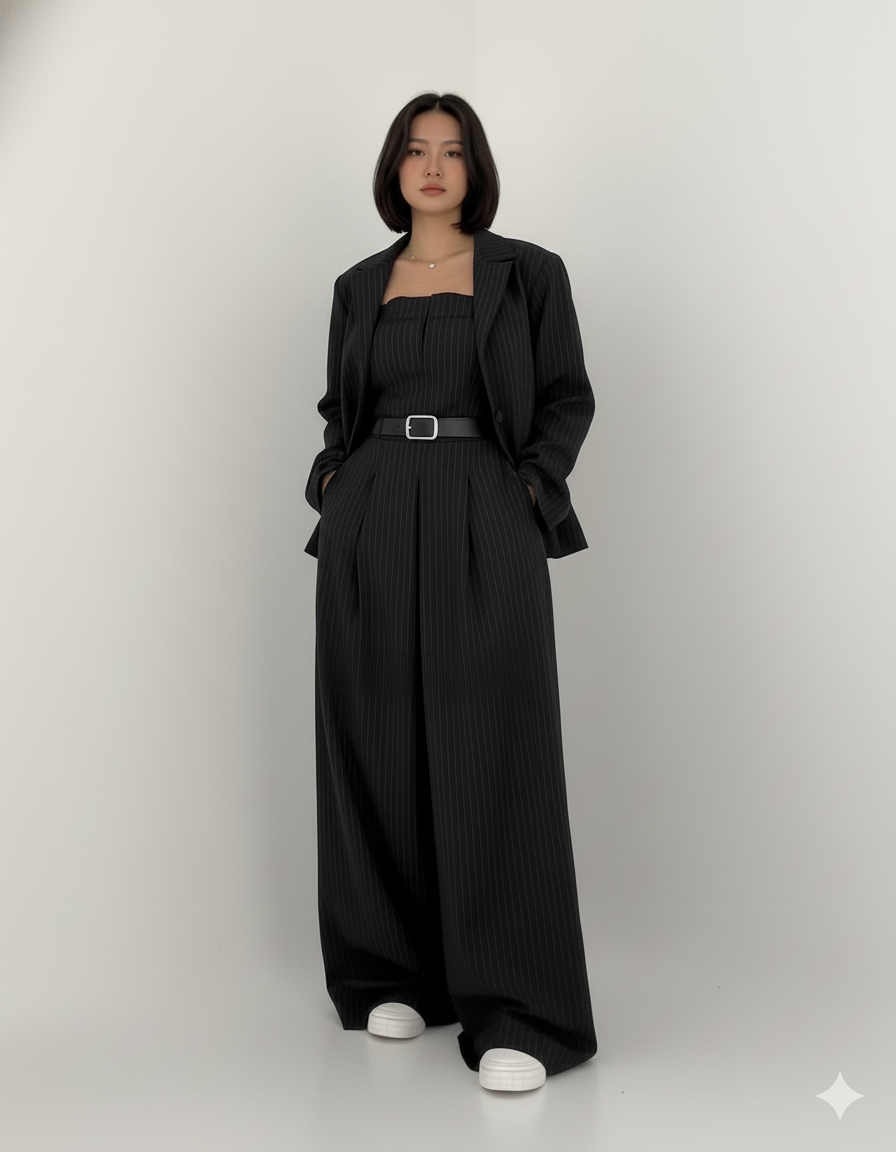 NeraEleganza™ | Completo Tailleur Donna 3-in-1