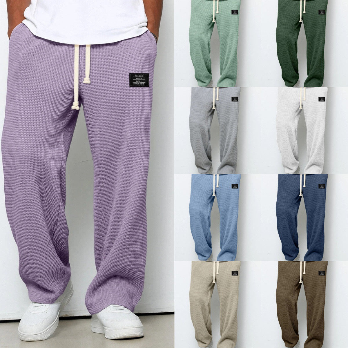LentoFit™ | Pantaloni a Gamba Larga Uomo