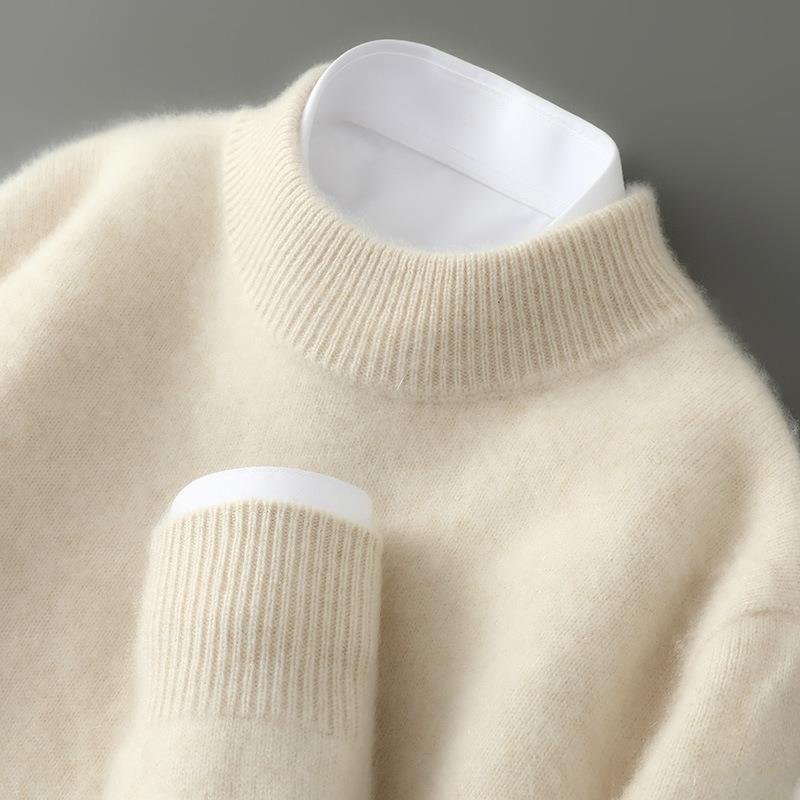 CrespoSoft™ | Maglione Morbido a Collo Alto