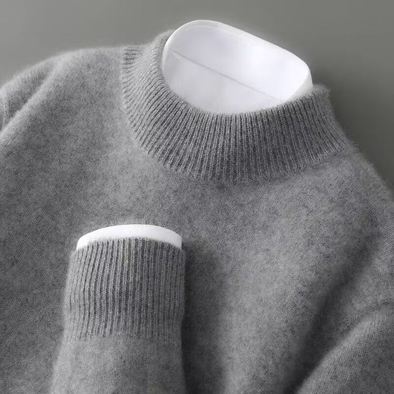 CrespoSoft™ | Maglione Morbido a Collo Alto