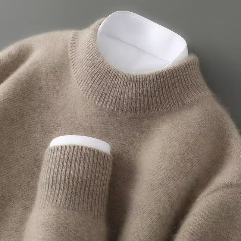 CrespoSoft™ | Maglione Morbido a Collo Alto