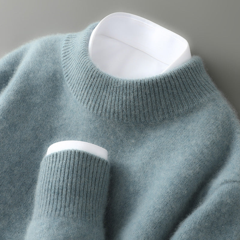 CrespoSoft™ | Maglione Morbido a Collo Alto
