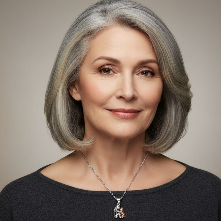 FelinaLuce™ | Collana Elegante con Ciondolo Gatto