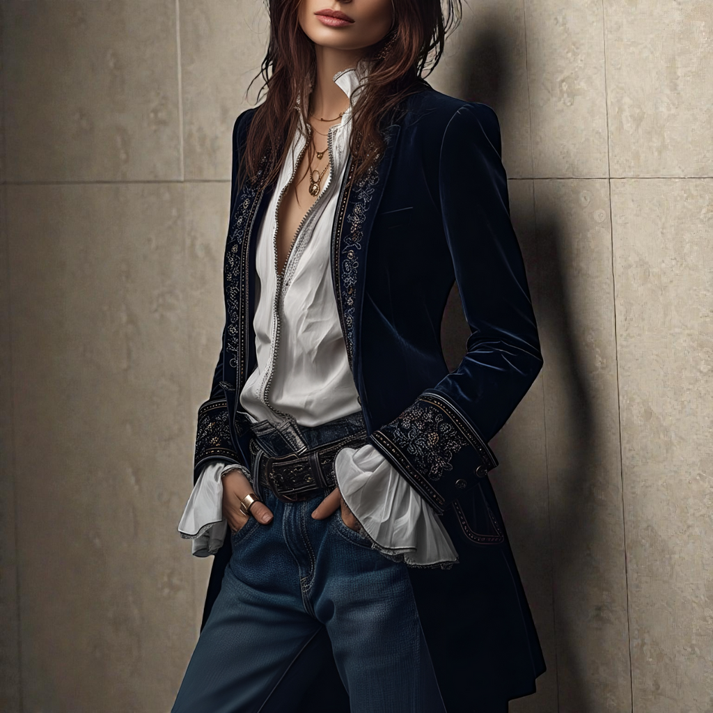 Lunaria™ | Giacca Donna Eleganza Raffinata
