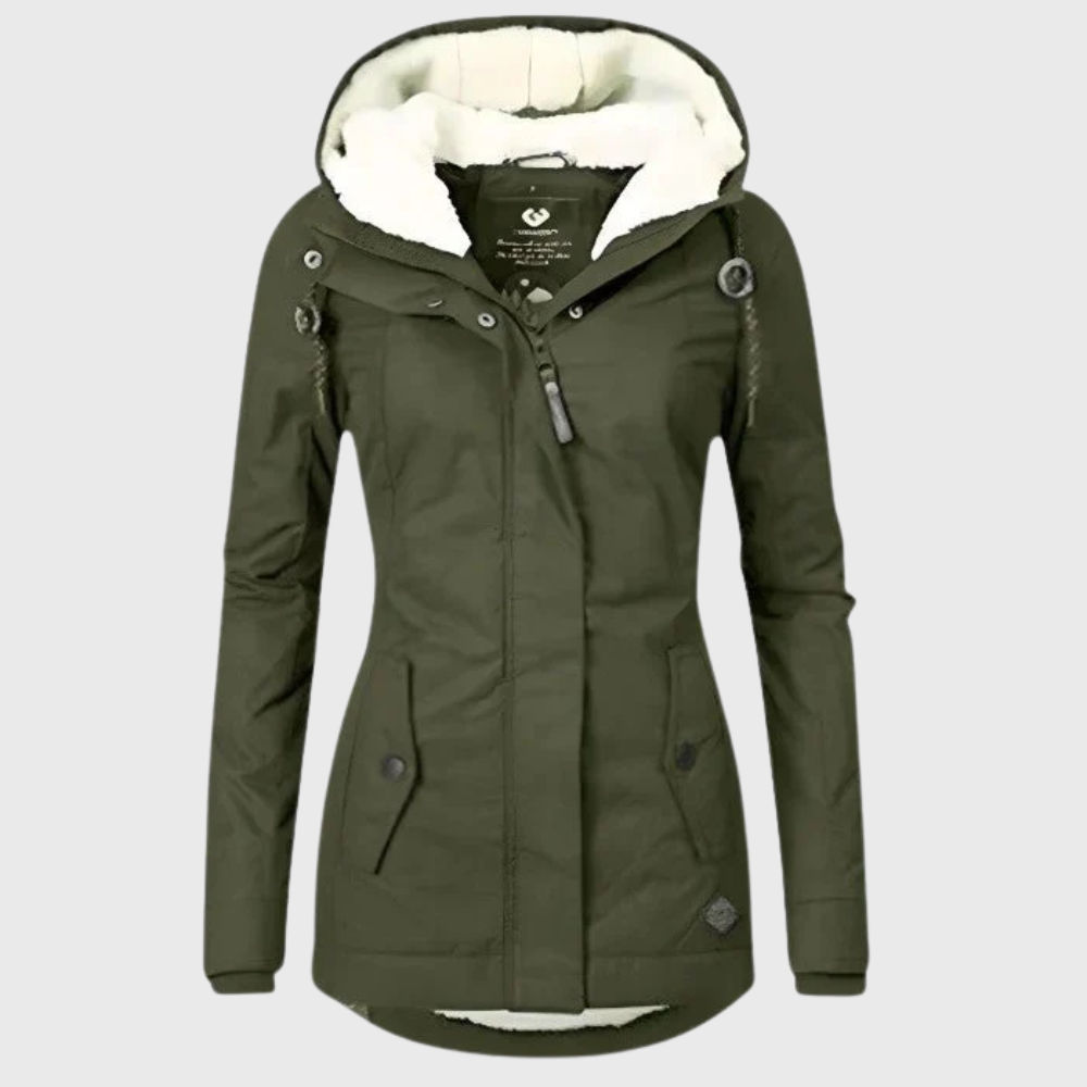 ElenaStorm™ | Giacca Impermeabile Elegante Donna