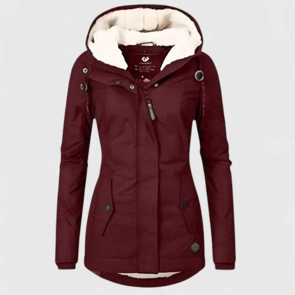 ElenaStorm™ | Giacca Impermeabile Elegante Donna