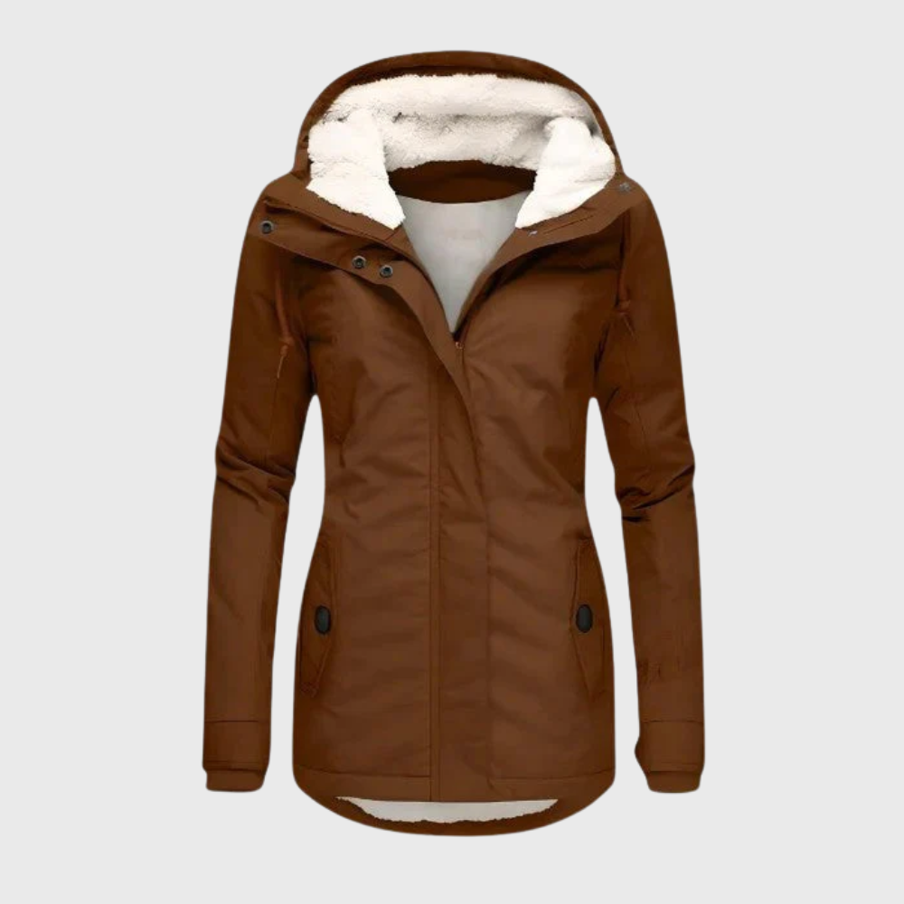 ElenaStorm™ | Giacca Impermeabile Elegante Donna