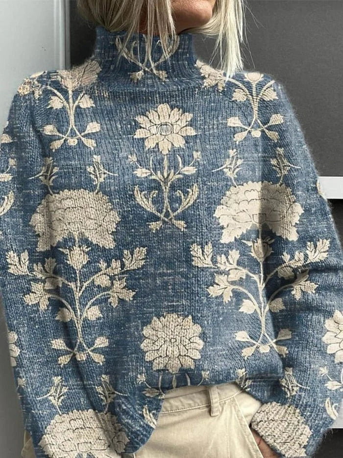 FioraSelvatica™ | Maglione Ricamato “Giardino Selvaggio