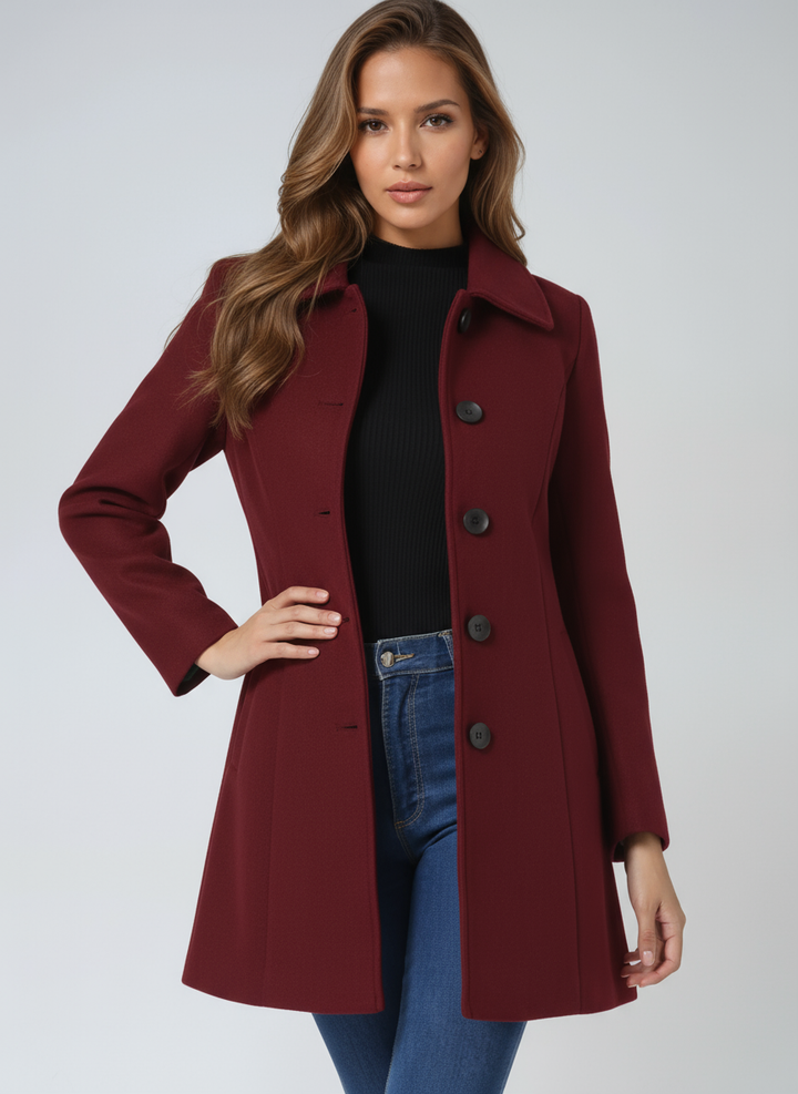 Elisabetta™ | Cappotto Invernale A-Line Elegante