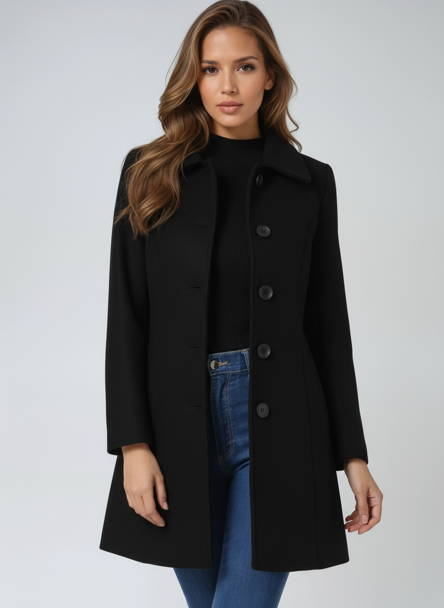 Elisabetta™ | Cappotto Invernale A-Line Elegante