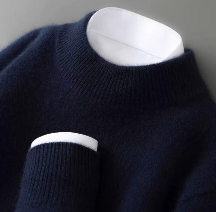 CrespoSoft™ | Maglione Morbido a Collo Alto