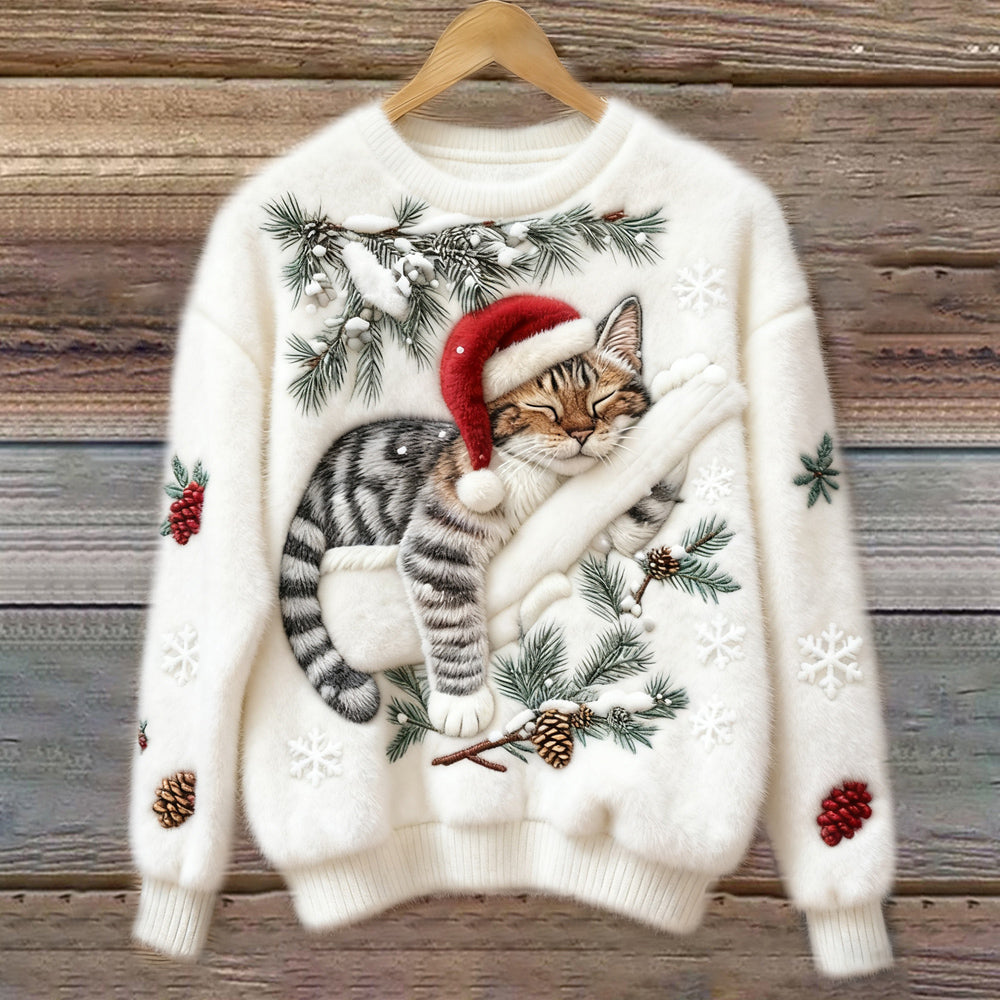 GattoInverno™ | Maglione Morbido Natalizio Donna