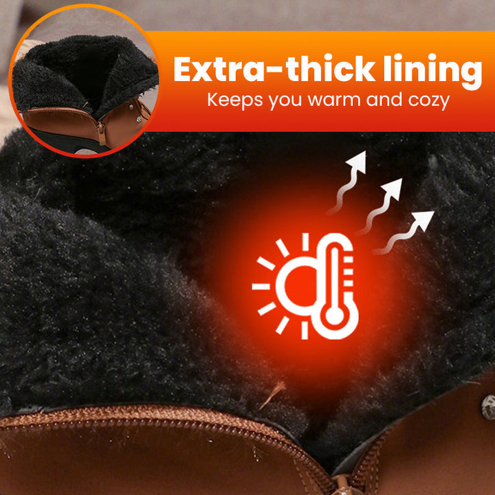 SorellaViva™ | Stivaletti Eleganti con Tacco e Maglia