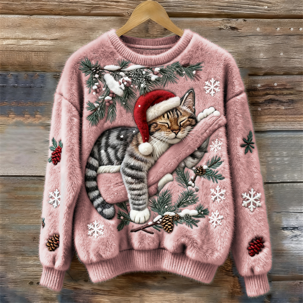 GattoInverno™ | Maglione Morbido Natalizio Donna