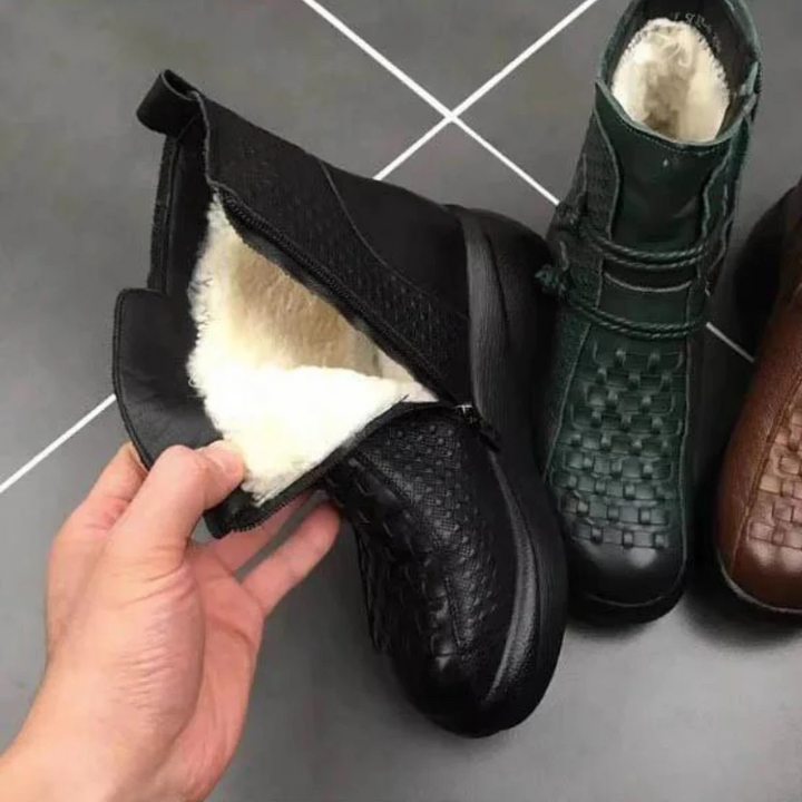 Caldiva™ | Stivaletti Donna Ortho Comfort in Pelle