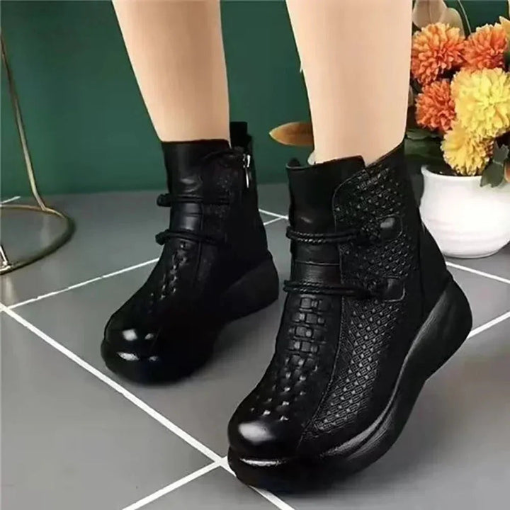 Caldiva™ | Stivaletti Donna Ortho Comfort in Pelle