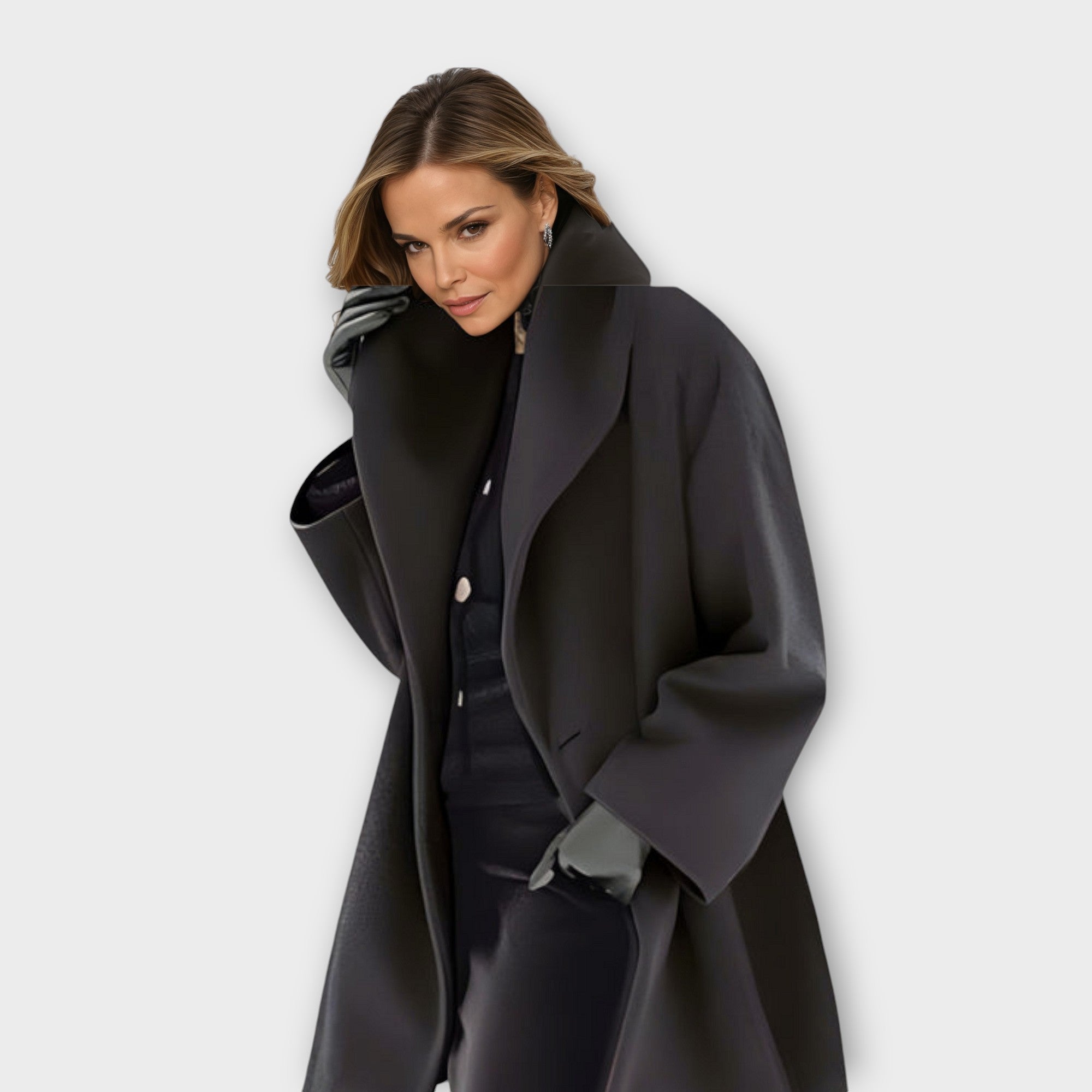 VellutoAura™ | Cappotto Elegante Donna