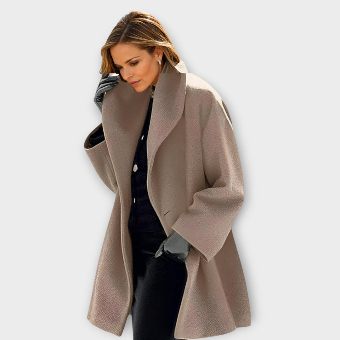 VellutoAura™ | Cappotto Elegante Donna