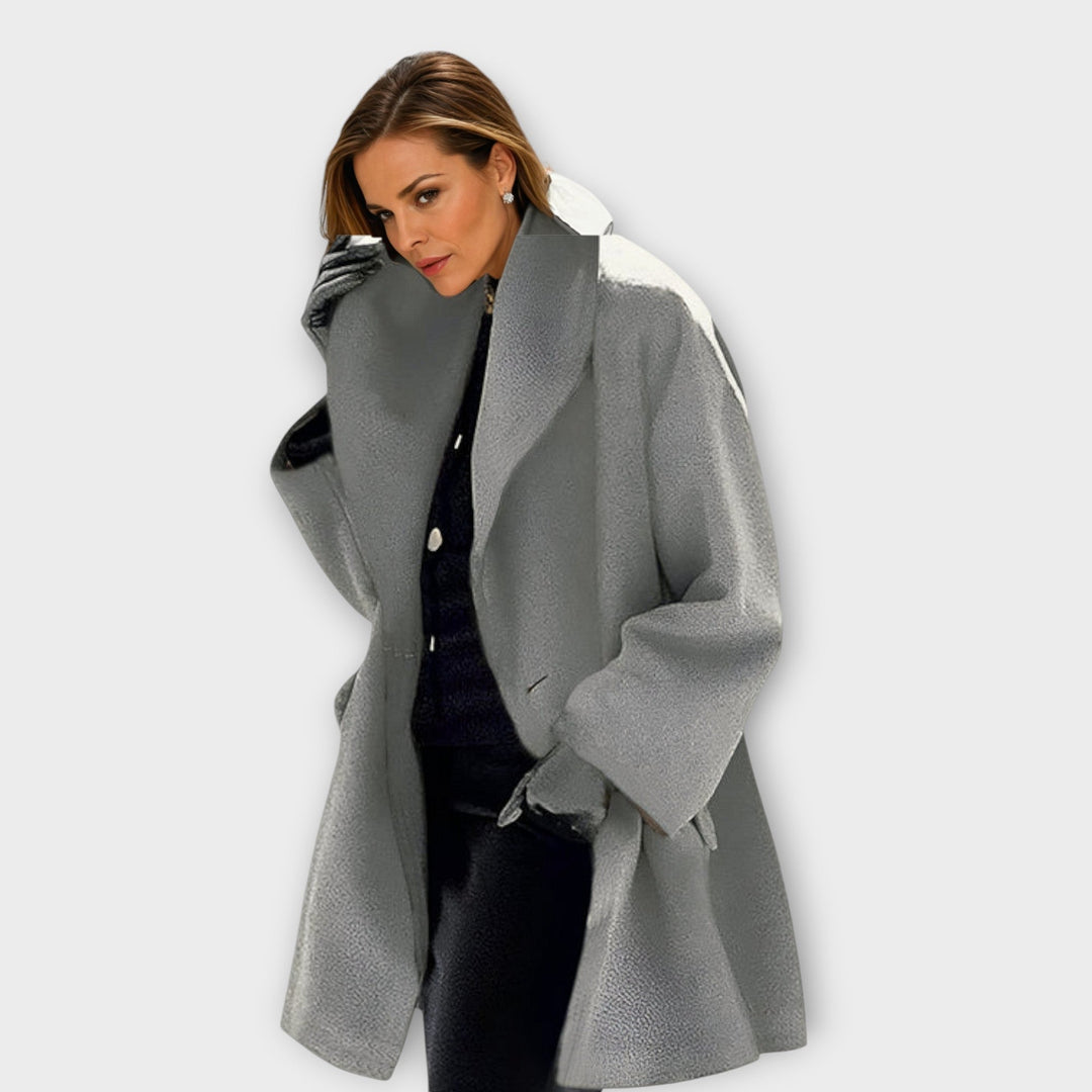 VellutoAura™ | Cappotto Elegante Donna