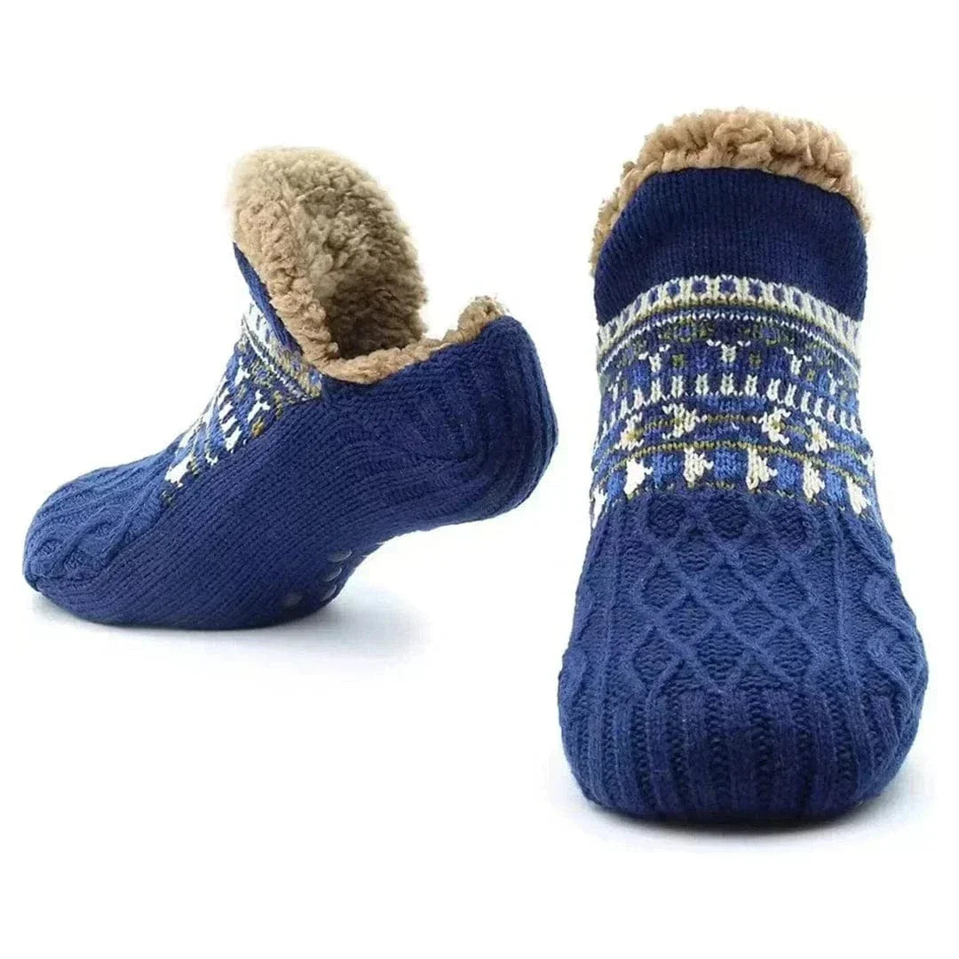 CaldiPassi™ | Calze Invernali Antiscivolo Foderate in Felpa