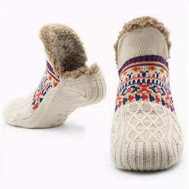 CaldiPassi™ | Calze Invernali Antiscivolo Foderate in Felpa