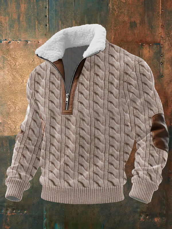 LucanSoft™ | Maglione a Collo Morbido Uomo