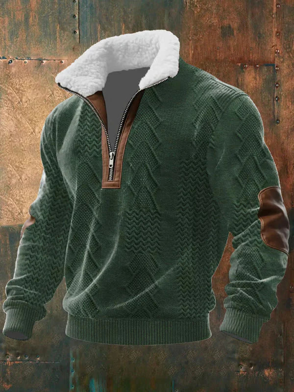 LucanSoft™ | Maglione a Collo Morbido Uomo