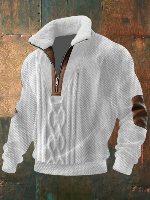 LucanSoft™ | Maglione a Collo Morbido Uomo
