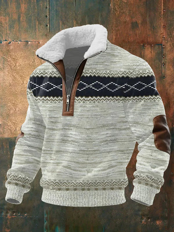 LucanSoft™ | Maglione a Collo Morbido Uomo