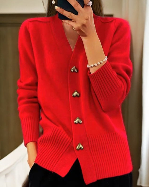 DinaAmore™ | Cardigan Romantico Donna